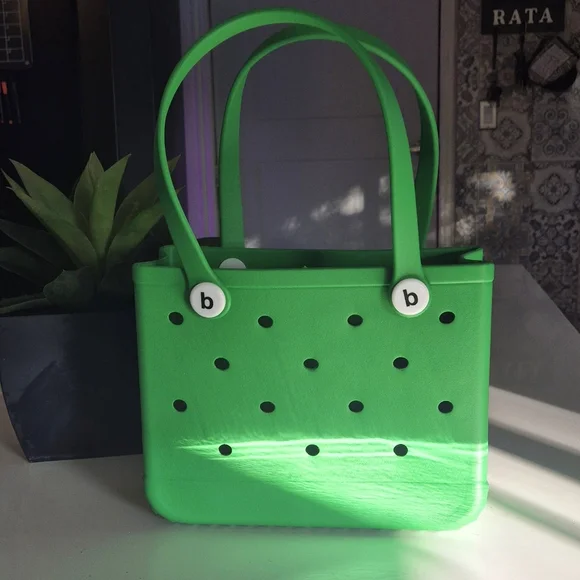 Grinch Green Small Foam Beach Tote Bag "NWT" - Picture 2 of 6